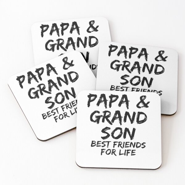 Item preview, Fun Papa and Grandson Best Friends for Life. Father's Day Gift designed and sold by TNDesignStudio.