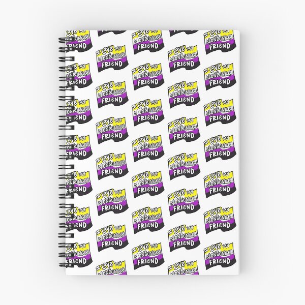 Item preview, I Love My Nonbinary Friend designed and sold by Matthew Coryell.