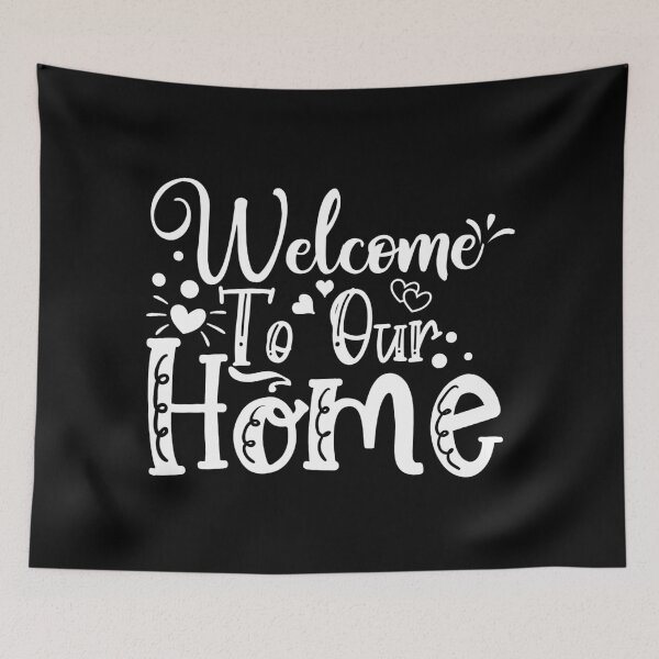Item preview, Welcome to Our Home designed and sold by Space-Bug.