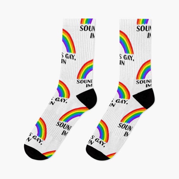 Item preview, Sounds Gay Im In Rainbow designed and sold by MagicBoutique.