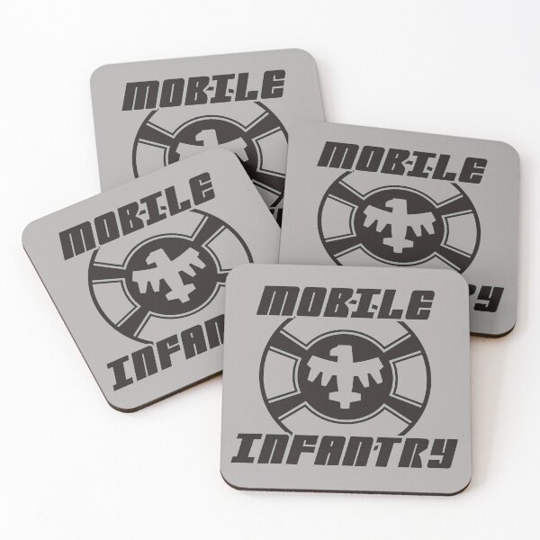Item preview, Starship Troopers "Mobile Infantry" designed and sold by wikingershirts.
