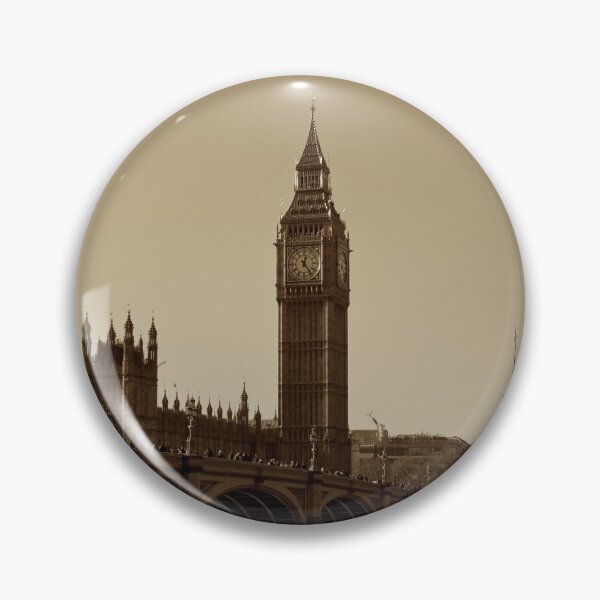 Artikelvorschau, Big Ben im Sepia entworfen und verkauft von PlanetFranck.