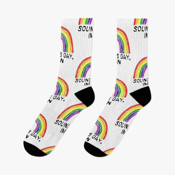 Item preview, Sounds Gay Im In Rainbow designed and sold by MagicBoutique.