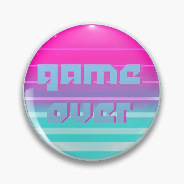 Item preview, game over vaporwave pastel aesthetic designed and sold by joolsmools.