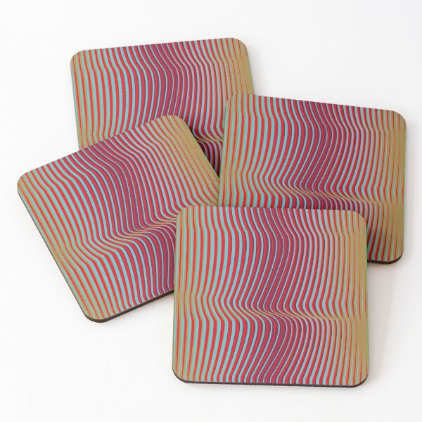 Item preview, OpArt WaveLines 2 designed and sold by feigenherz.
