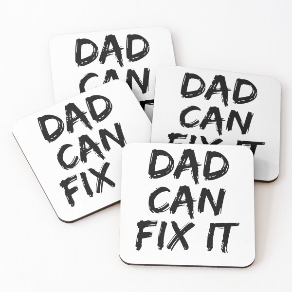 Artikelvorschau, Funny Dad Can Fix It Father's Day Gift entworfen und verkauft von TNDesignStudio.
