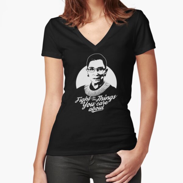 ruth bader ginsburg v neck t shirt