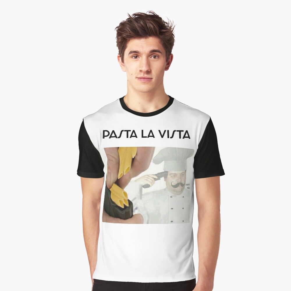 Pasta La Vista Gun Shirt