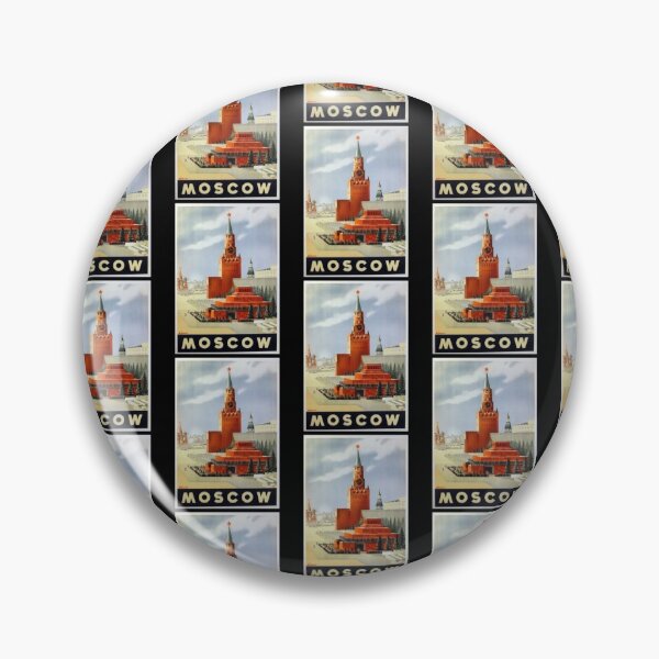 Item preview, Soviet USSR Propaganda Vintage Moscow 1930 Poster Retro CCCP designed and sold by TopTeeShop.