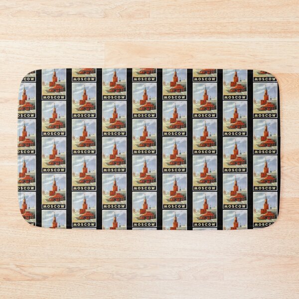 Item preview, Soviet USSR Propaganda Vintage Moscow 1930 Poster Retro CCCP designed and sold by TopTeeShop.