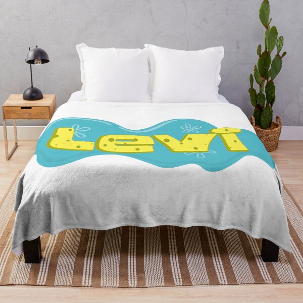 Item preview, Boy Name Levi in SpongeBob Cartoon Style designed and sold by Space-Bug.