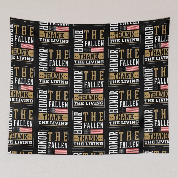 Item preview, Honor The Fallen Thank The Living Memorial Day Gift designed and sold by DiogoCalheiros.