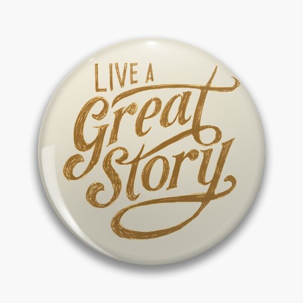 Item preview, Live a great story  typography text art quote by Word Fandom - wordfandom designed and sold by Kerry Pritchard.