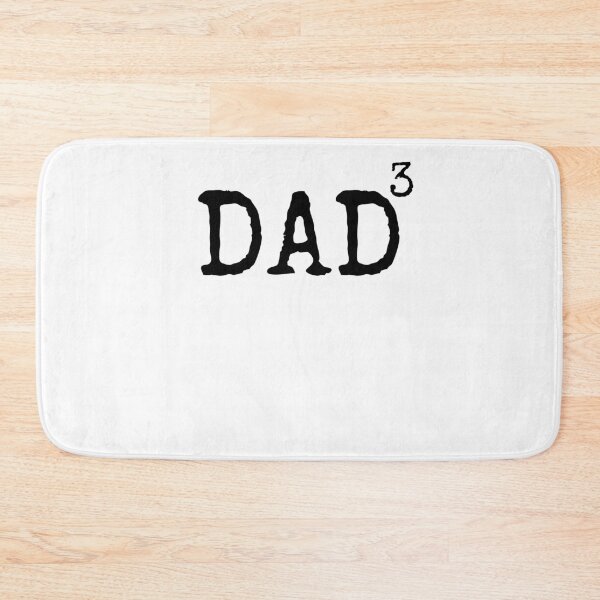 Aperçu de l'œuvre Funny Father of 3 Dad to the Third Power Father's Day Gift créée et vendue par TNDesignStudio.