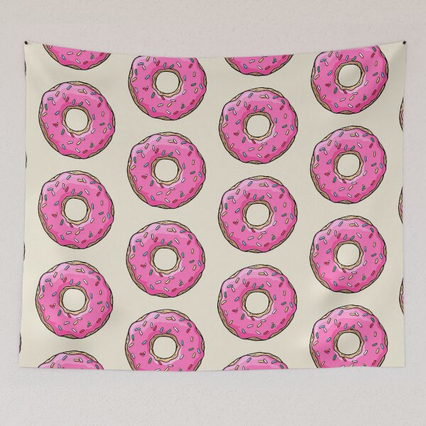 Item preview, pink donut typography text art quote by Word Fandom - wordfandom designed and sold by Kerry Pritchard.