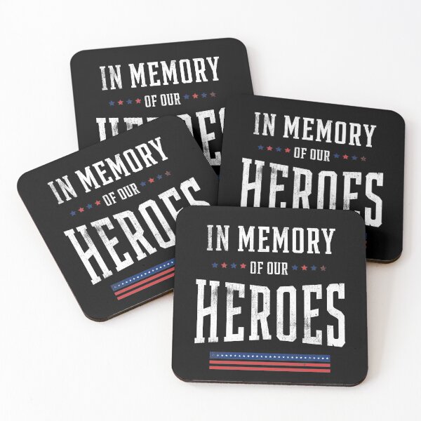 Item preview, In Memory of Our Heroes Memorial Day Gift designed and sold by DiogoCalheiros.