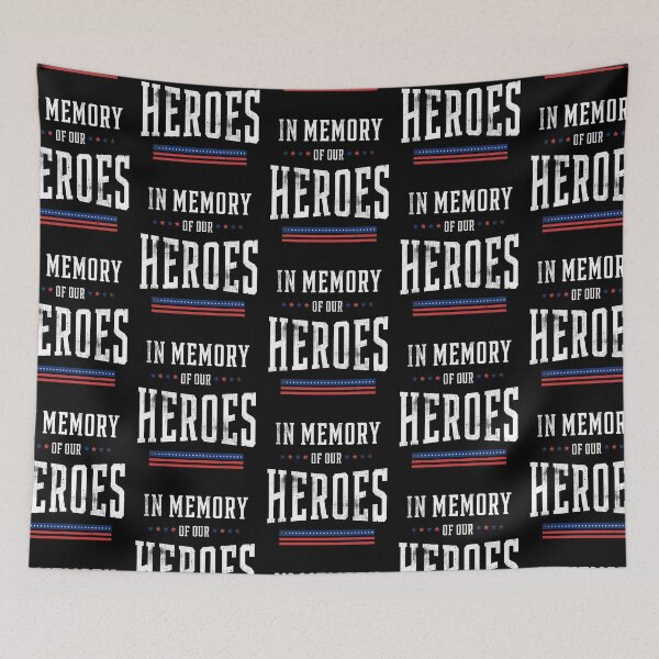 Item preview, In Memory of Our Heroes Memorial Day Gift designed and sold by DiogoCalheiros.