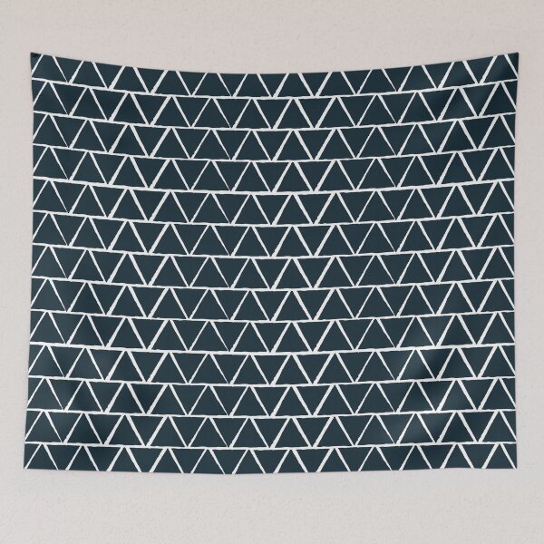 Item preview, Navy Triangles designed and sold by NolkDesign.