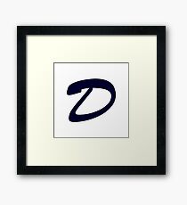 Survivor Shirt Framed Print