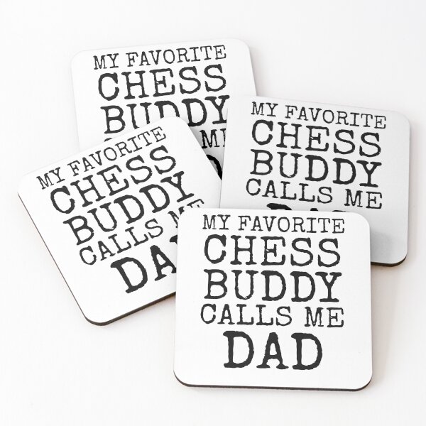 Item preview, Funny My Chess Buddy Calls Me Dad Father's Day Gift designed and sold by TNDesignStudio.