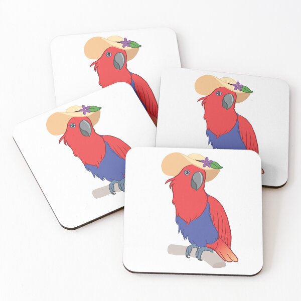 Item preview, Delilah, the Eclectus Parrot designed and sold by GreyhavenBirds.