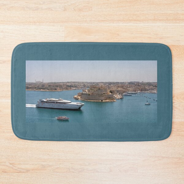 Item preview, Port of Valletta and Fort Saint Angelo designed and sold by Yair Karelic.