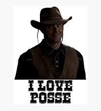 Supernatural - Dean Winchester - I Love Posse Photographic Print