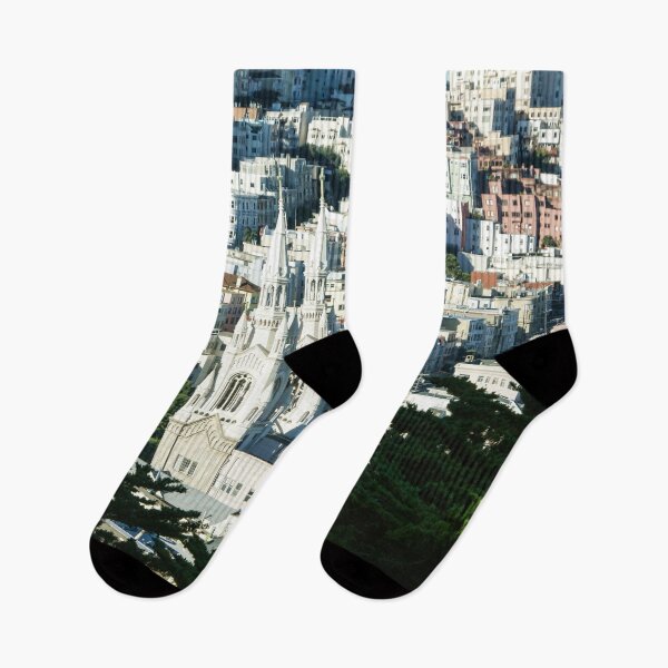 Item preview, San Francisco Saints Peter and Paul Church Vista  designed and sold by Georgia Mizuleva.