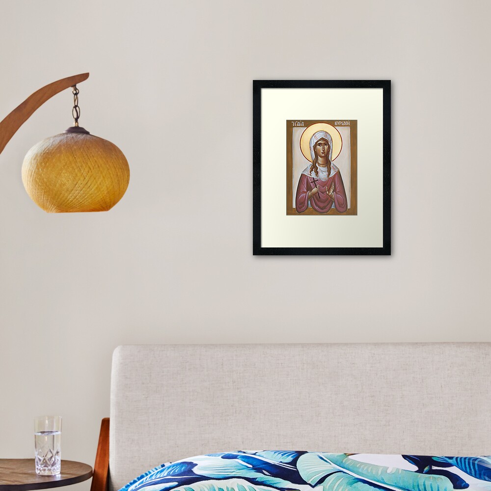 St Kyriaki Framed Art Print
