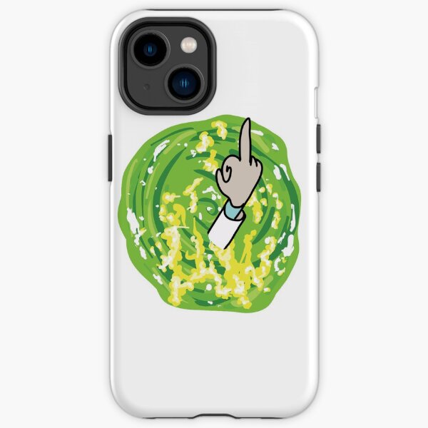 Rick Middle Finger iPhone Tough Case