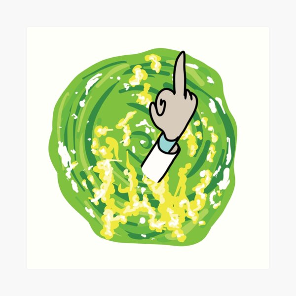 Free Free 206 Rick And Morty Middle Finger Svg SVG PNG EPS DXF File