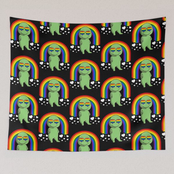 Item preview, Gay Pride Rainbow Alien LGBT designed and sold by fatamyfan1.