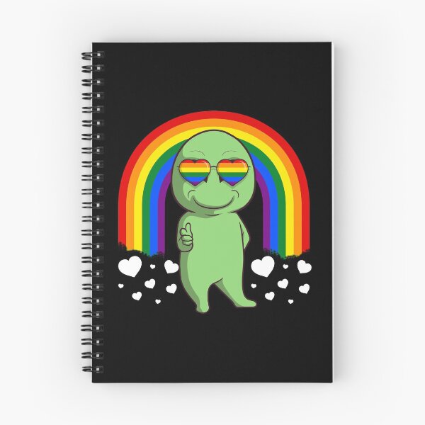 Item preview, Gay Pride Rainbow Alien LGBT designed and sold by fatamyfan1.