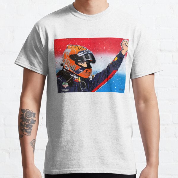 Max Verstappen - 2019 F1 graffiti painting by DRAutoArt Classic T-Shirt
