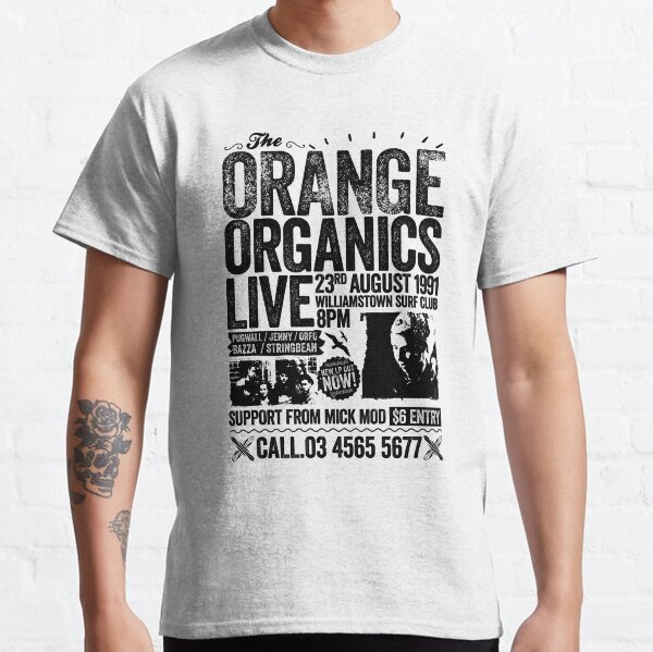 Item preview, Pugwall - Orange Organics Retro poster  designed and sold by James Merrick.