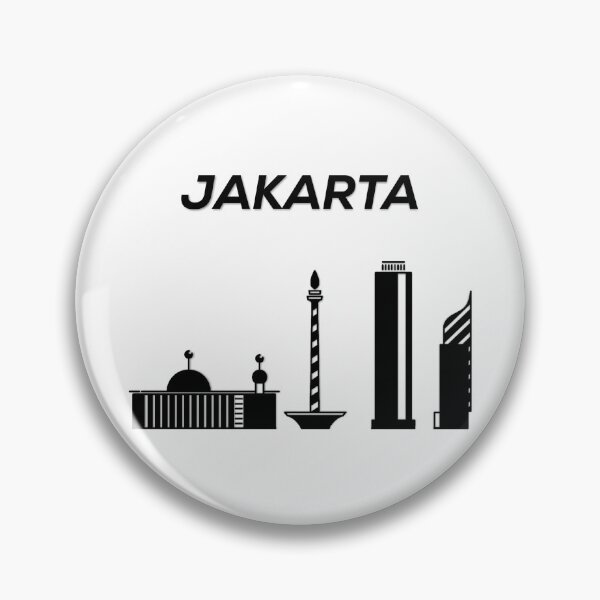 Item preview, Jakarta Capital of Indonesia Skyline designed and sold by marosharaf.