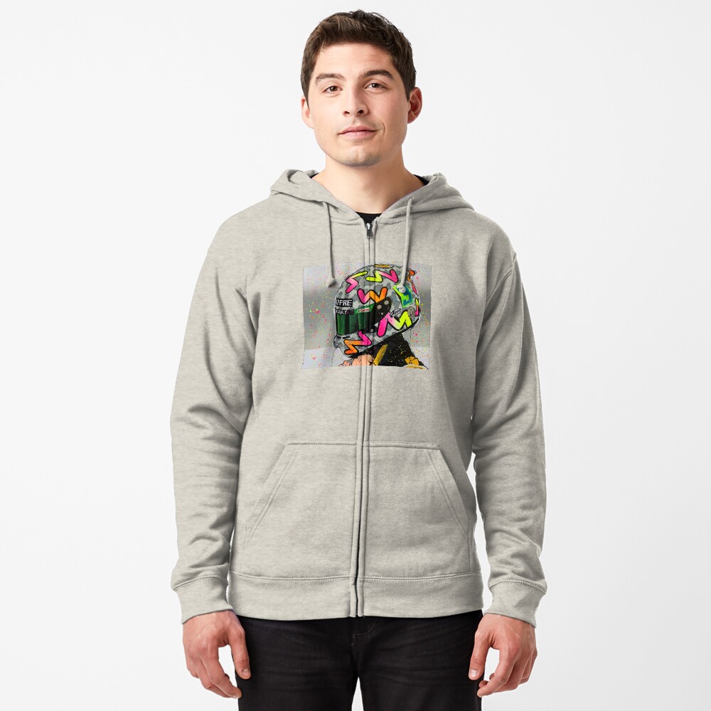 Item preview, Zipped Hoodie designed and sold by drautoart.