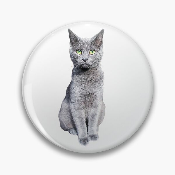 Item preview, Russian Blue Cat Kitten  designed and sold by ElegantCat.