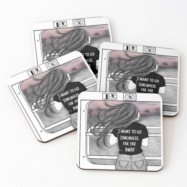 Item preview, I want to go somewhere far far away  designed and sold by Danijela  Simic.