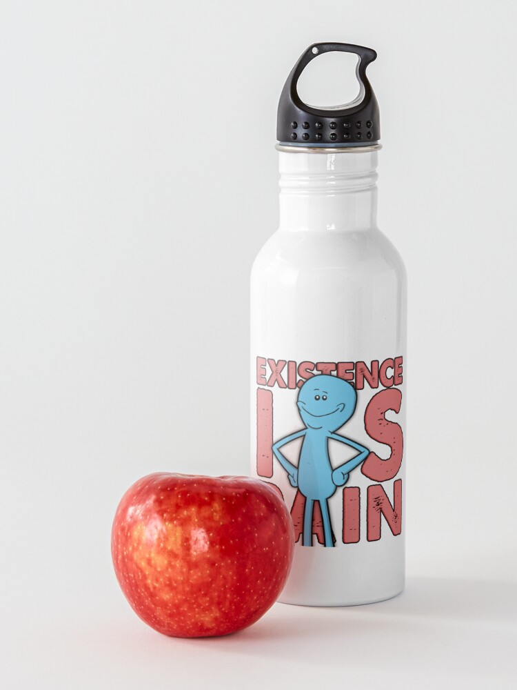 Alternate view of Existence Is Pain - Mr Meeseeks Water Bottle
