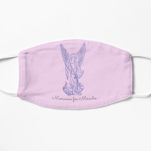 Marianne for Miracles Flat Mask