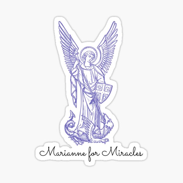 Marianne for Miracles Sticker