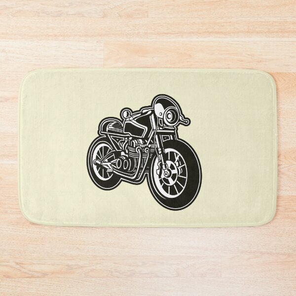 Item preview, Cafe Racer motorcycle 01_black white designed and sold by RollOn.