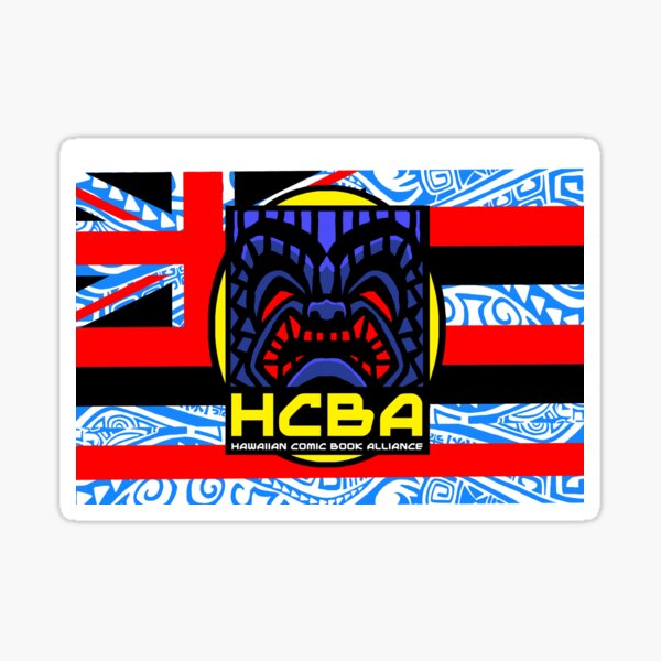 HCBA HWN Flag Sticker