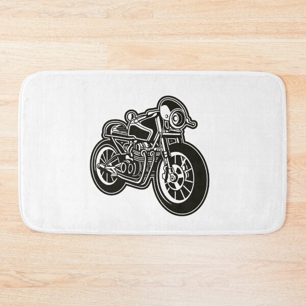 Item preview, Cafe Racer Motorcycle 01_black designed and sold by RollOn.