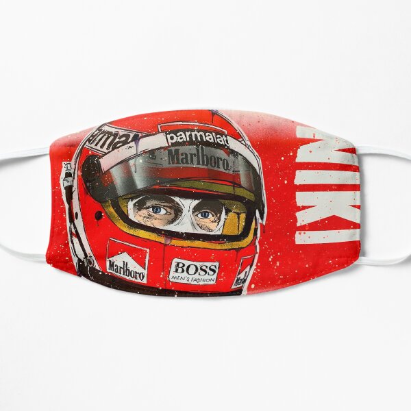 Niki Lauda F1 graffiti pintura por DRAutoArt Mascarilla plana