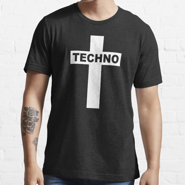 Techno - Techno Music - Techno Cross T-shirt essentiel