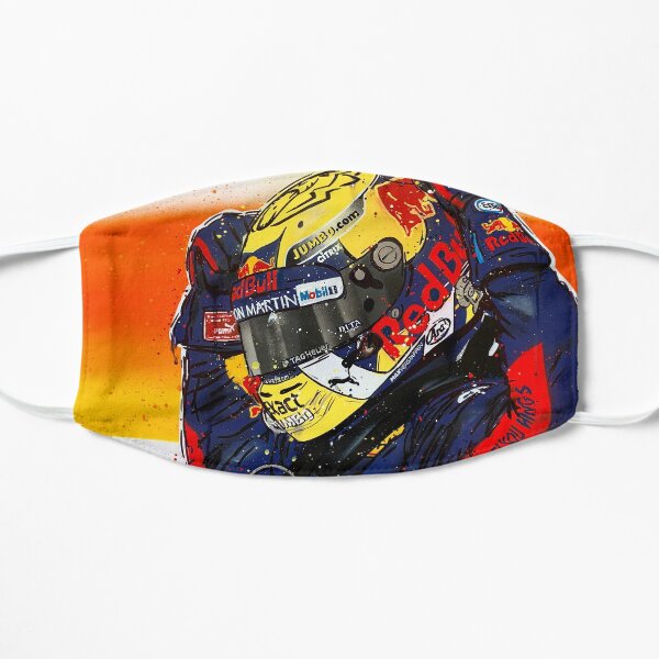 Max Verstappen - 2019 F1 graffiti painting by DRAutoArt Flat Mask