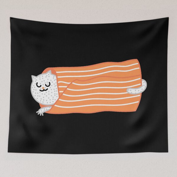 Item preview, Funny sushi cat designed and sold by spontania.