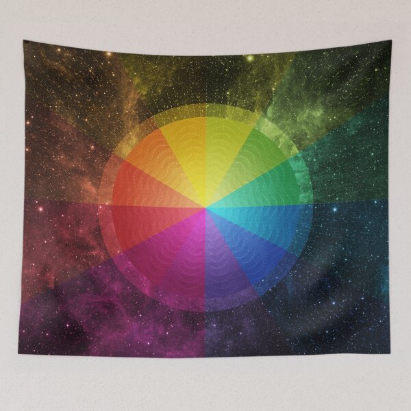 Item preview, Rainbow Star in a Bright Cosmic Space designed and sold by PaisleyMcNoodle.